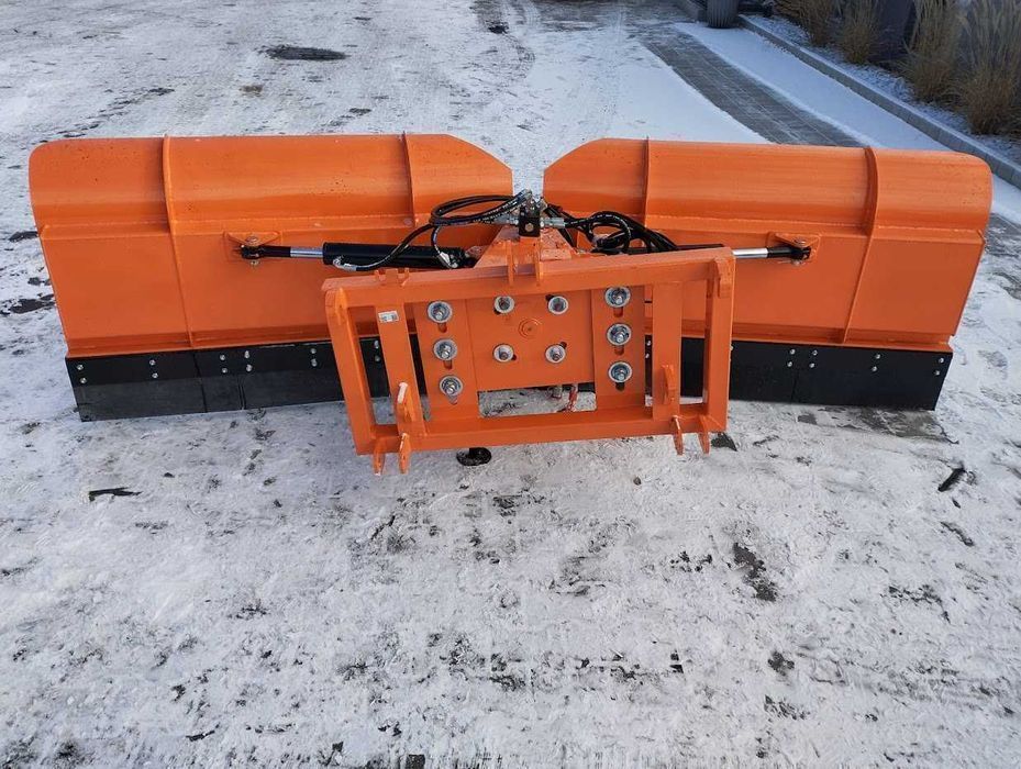 Pług Ciężki Składany do Śniegu Solidny Śnieżny Strzałka Różne Rodzaje