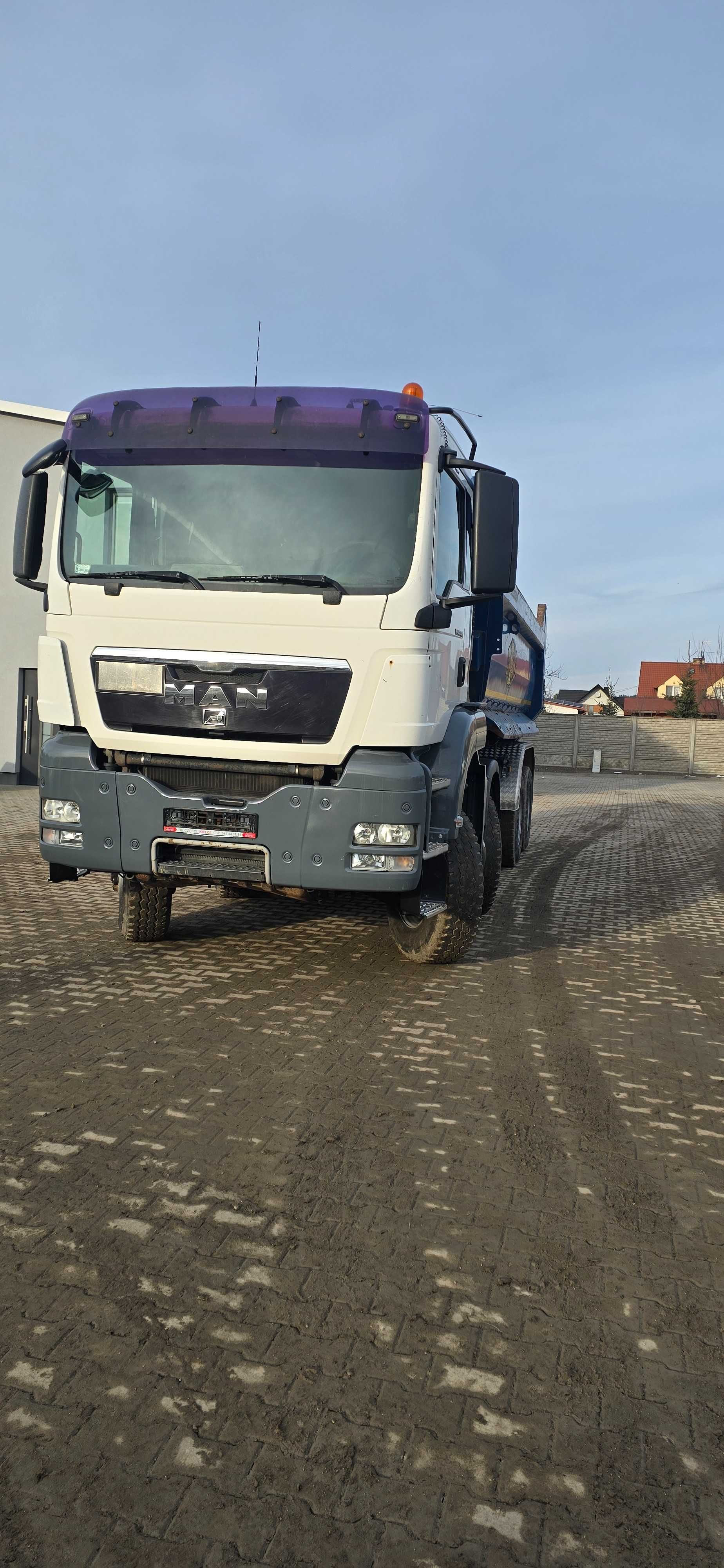 MAN TGS 41.440 WYWROT 2 Szt. Meiller Kipper 2011r ŁADNY STAN 8X8