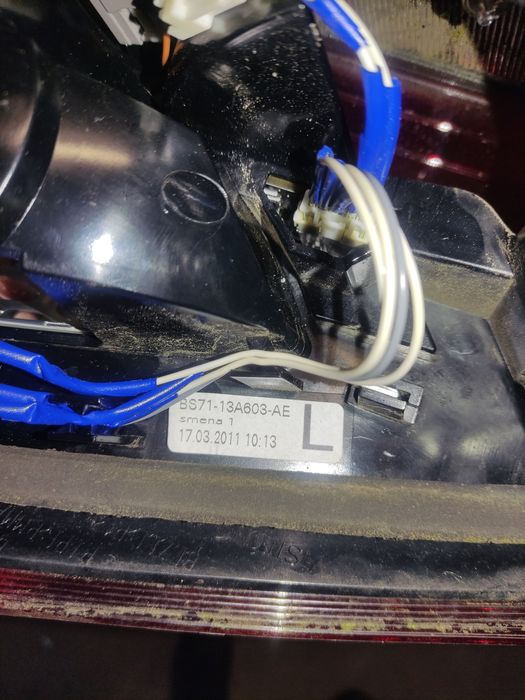 Lampa klapy bagaznika