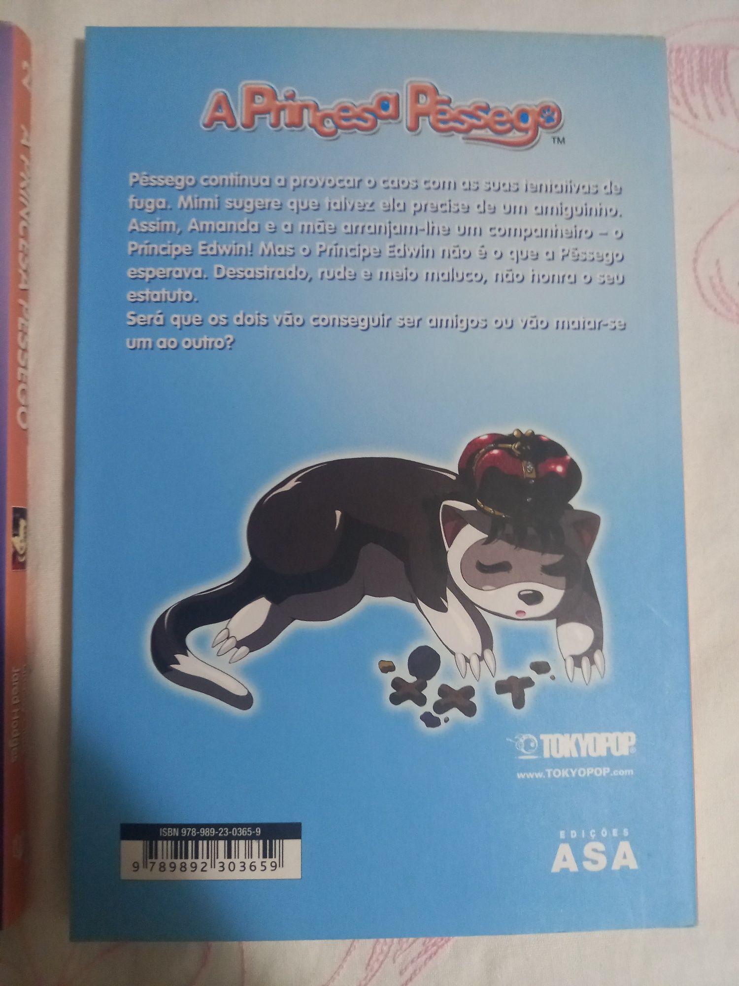 Mangá A princesa pêssego