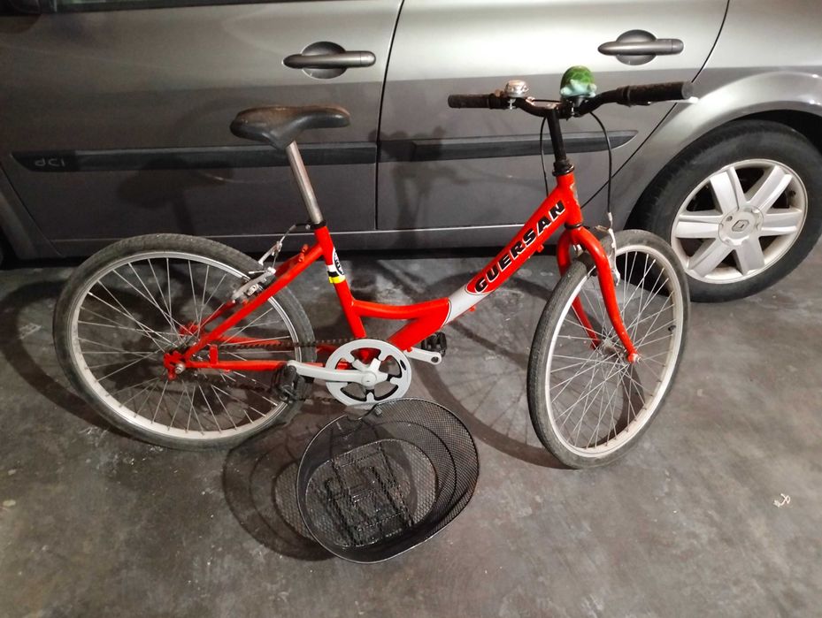 Bicicleta criança como nova roda 26