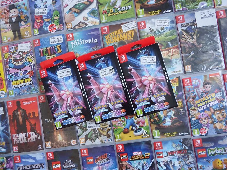 GRY NINTENDO SWITCH Super Mario Pokemon Crash FIFA LEGO Star Wars