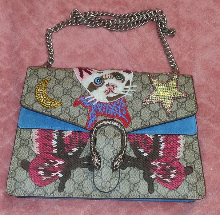 Gucci Dionysus сумка з вишивкою
