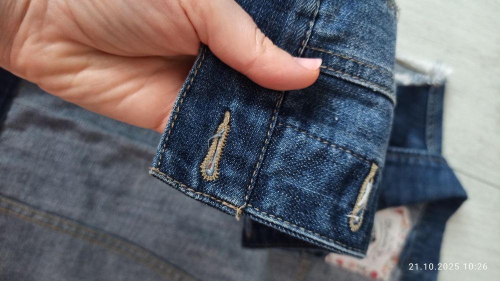 Kamizelka damska dżinsowa r 36, 38 Denim
