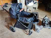 Carrinho Zelia 3 + CabrioFix i-Size + Base CabrioFix i-Size