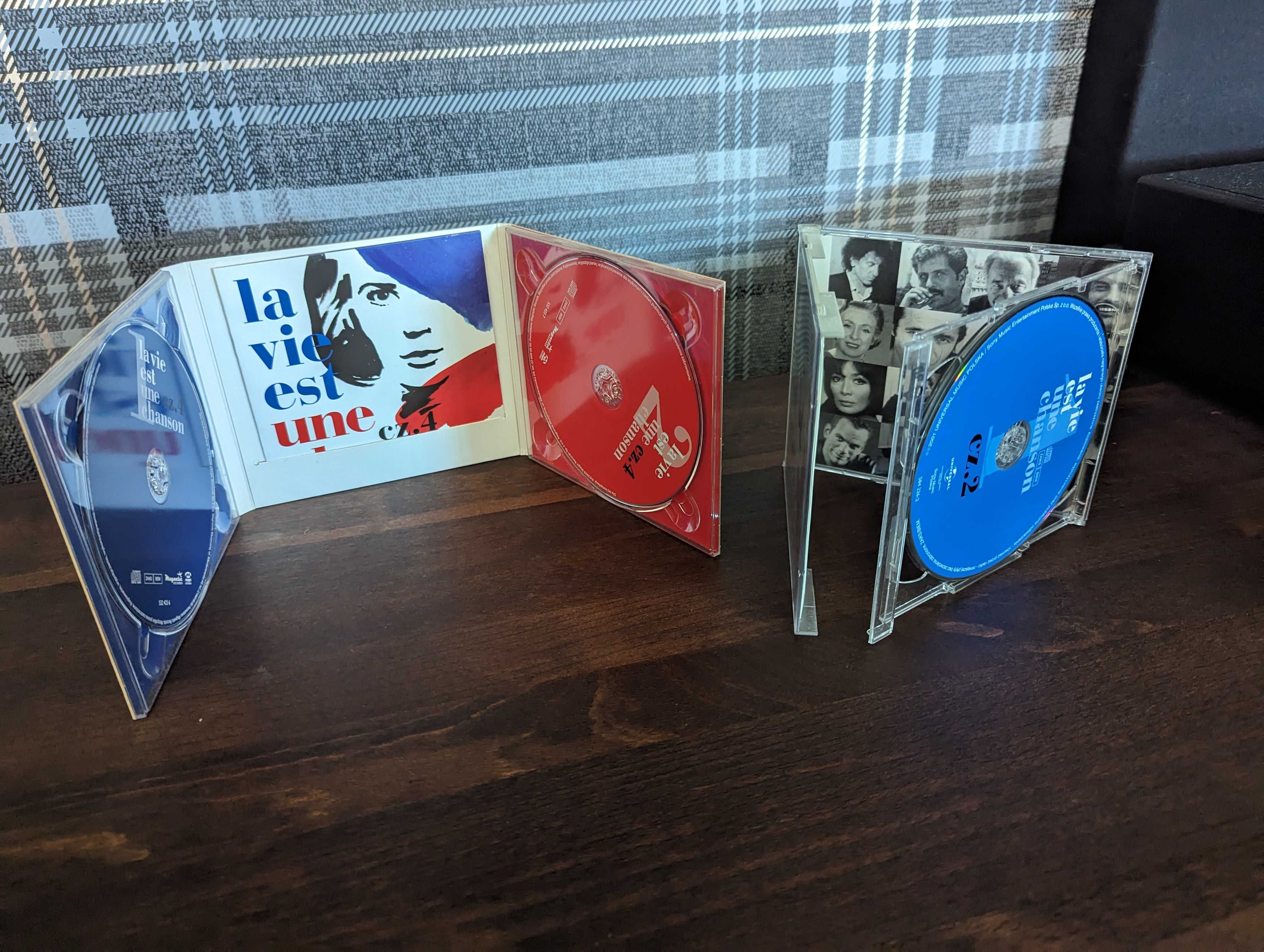 2 płyty CD La Vie Est Une Chanson cz.2 i cz. 4