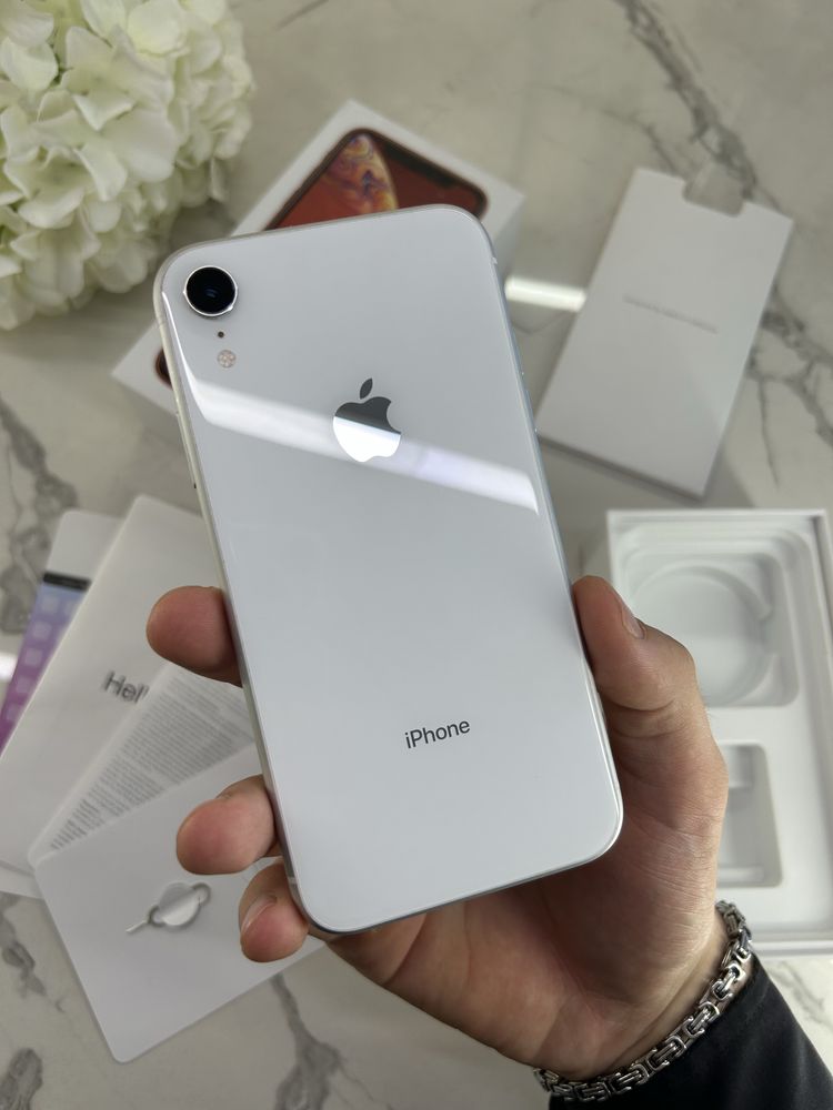 Стан Нового iPhone XR Neverlock (Магазин Гарантія) Silver 87%АКБ