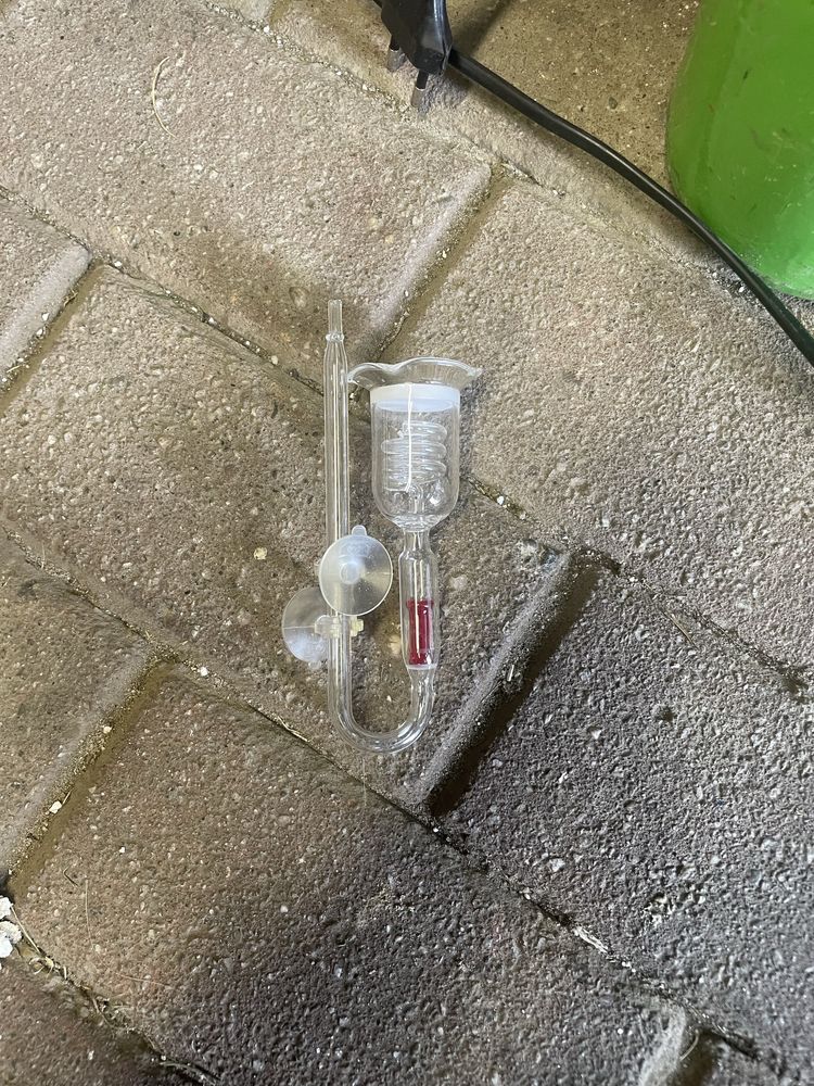 Butla z reduktorem i dyfuzorem do Co 2 do Akwarium