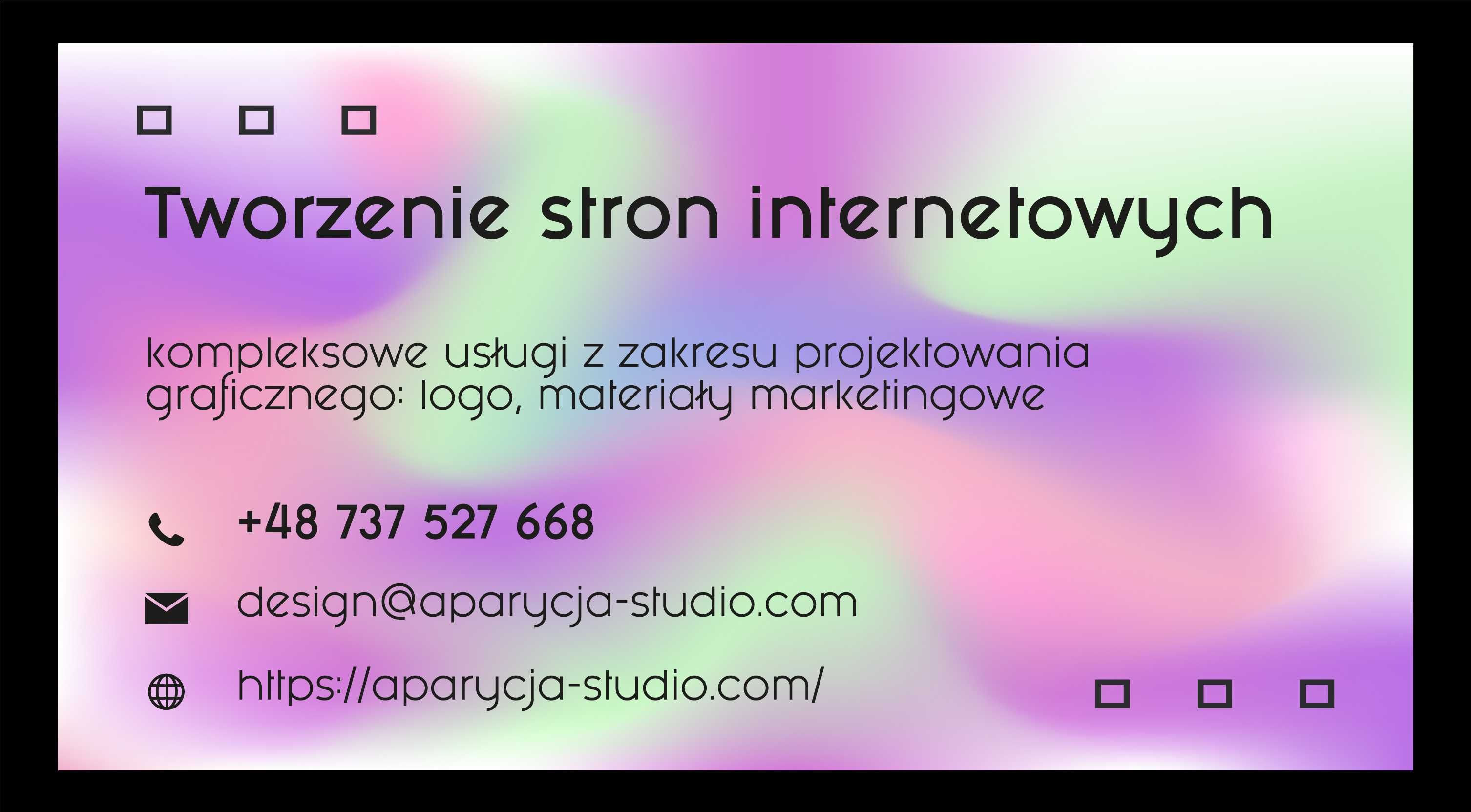 logo projektowanie graficzne grafik komputerowy logotyp wizytówki