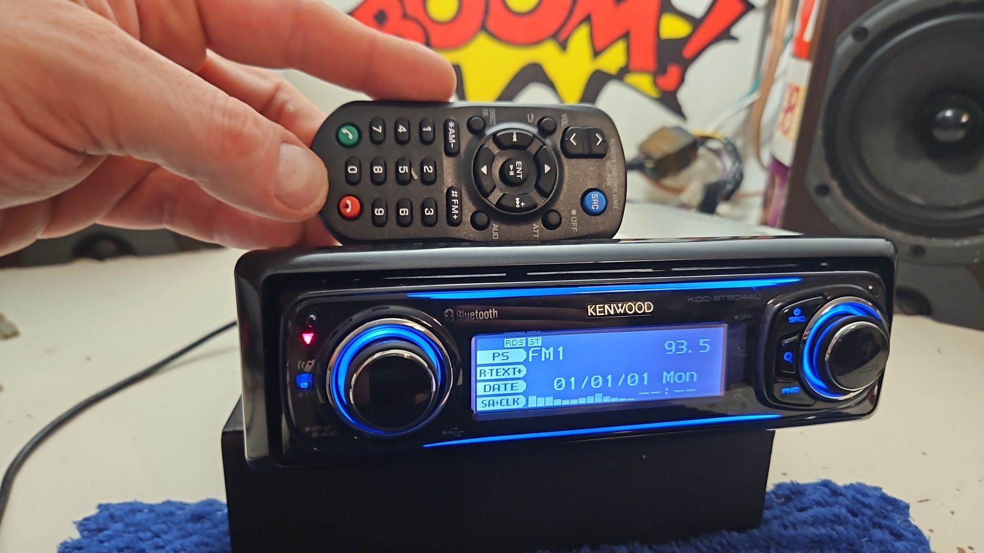 Kenwood KDC-BT8044U 3xRCA Bluetooth DSP DTA pilot
