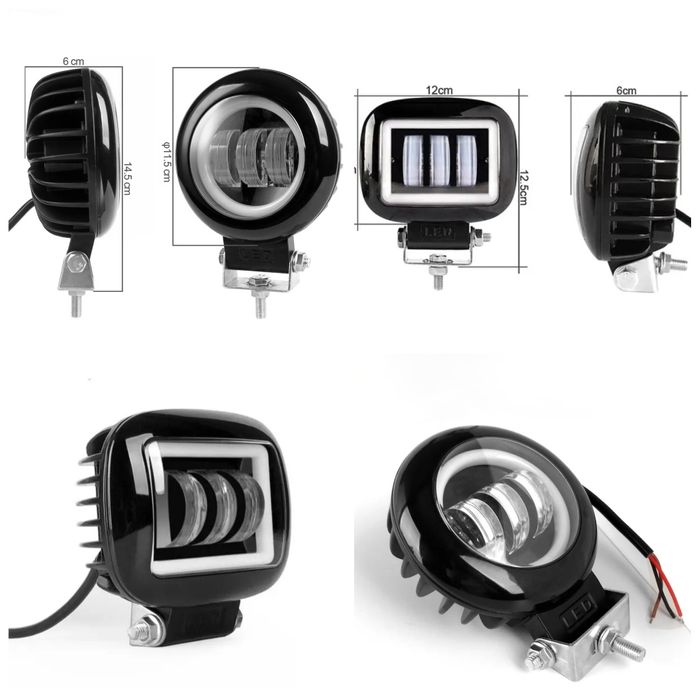 Світлодіодна балка LED 45W додаткова фара ближнє світло