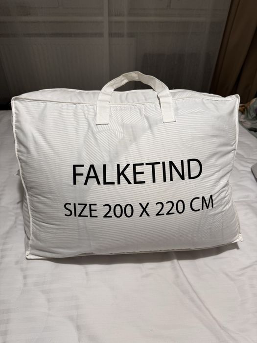 Kołdra puchowa 200x220 z kaczego puchu Jysk Falketind