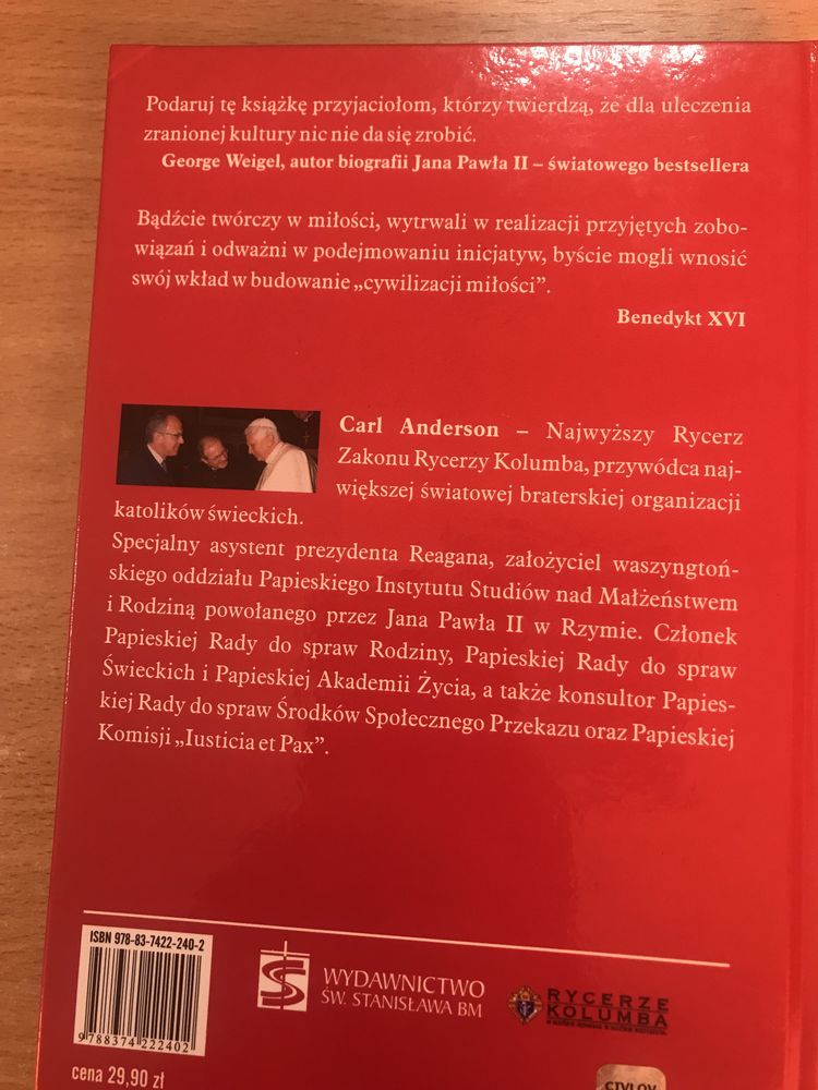Cywilizacja miłości - Carl Anderson