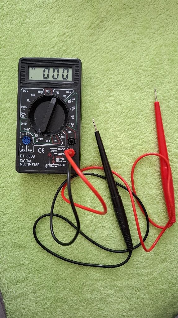 Мультиметр Digital DT-830B цифровий універсальний (з батарейкою).