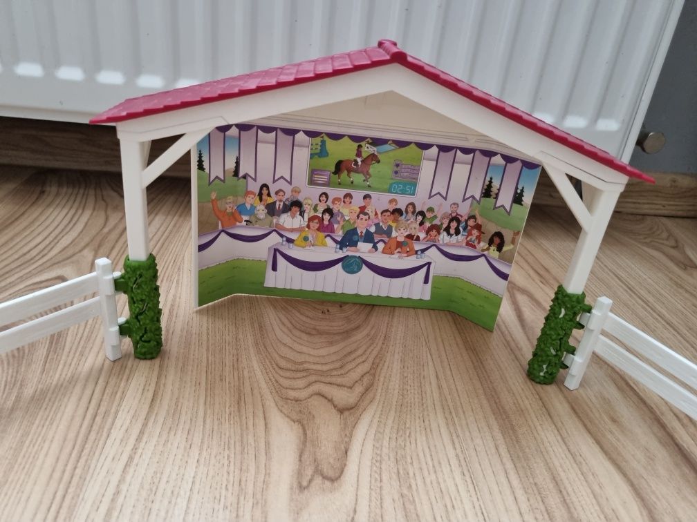Ogrodzenie zawody podium schleich
