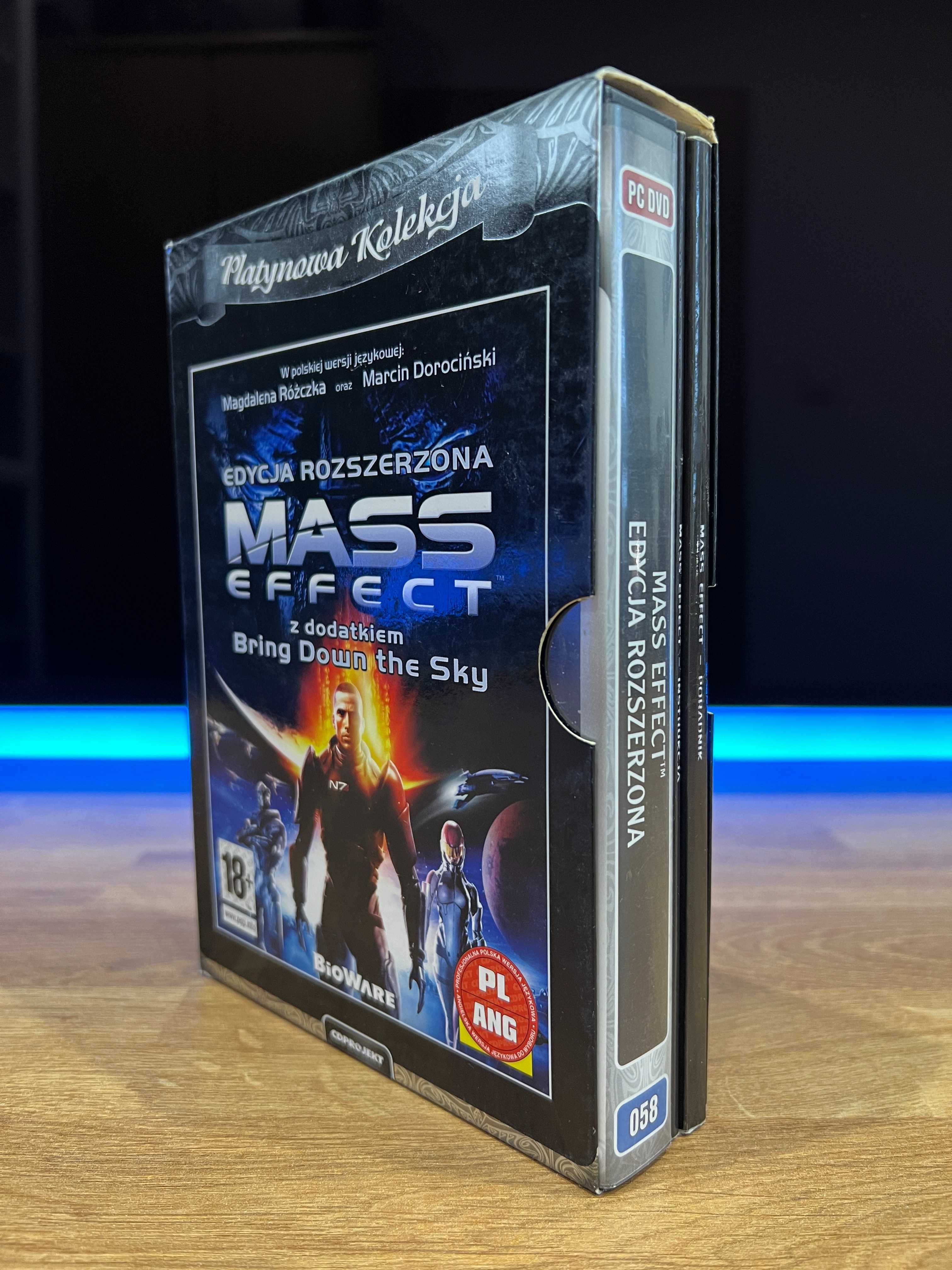 Mass Effect 1 + dodatek (PC PL 2008) MINI BIG BOX Edycja Rozszerzona