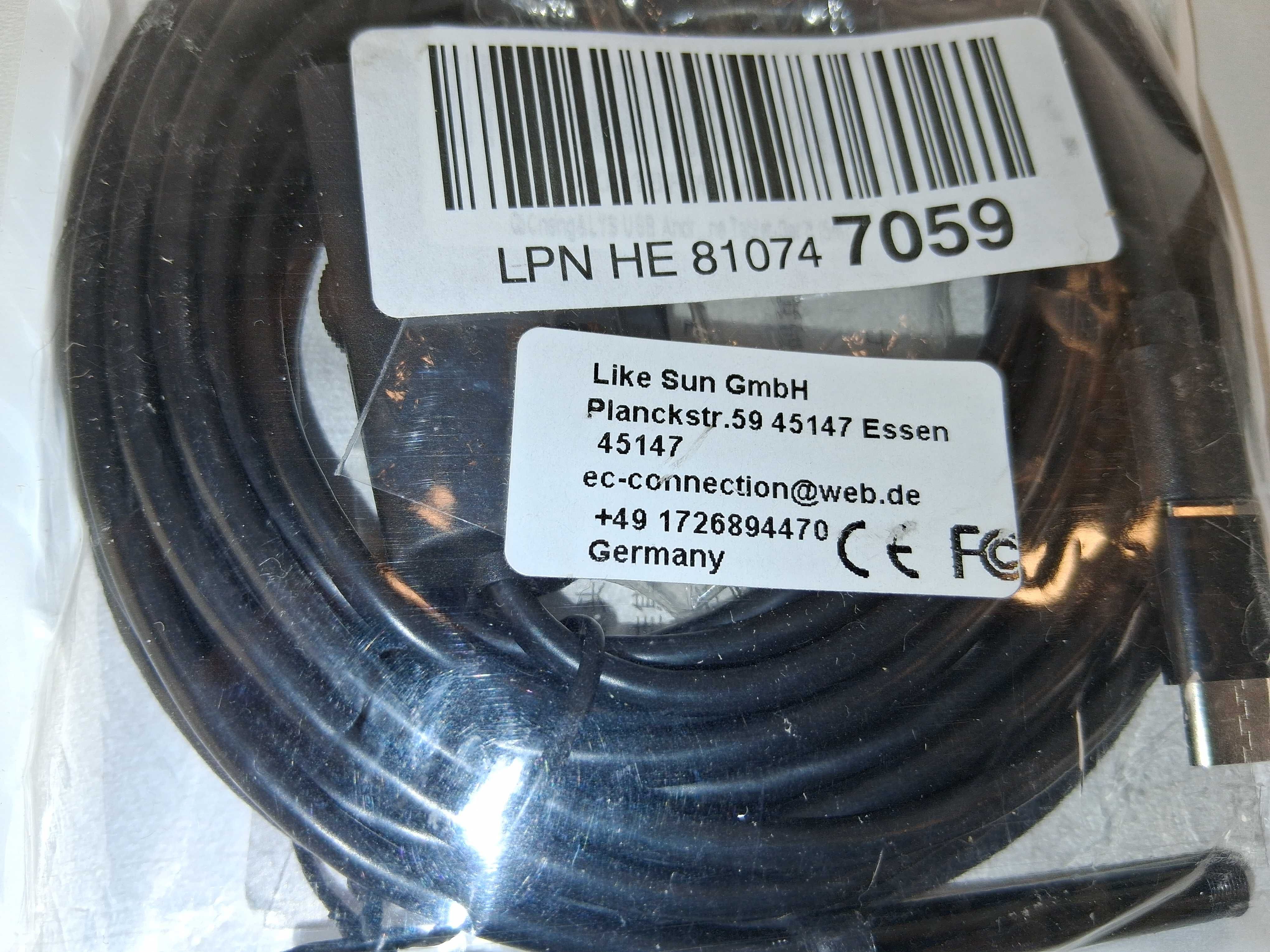 Y165 Kamera Endoskopowa USB-C Do Telefonu Inspekcyjna LED