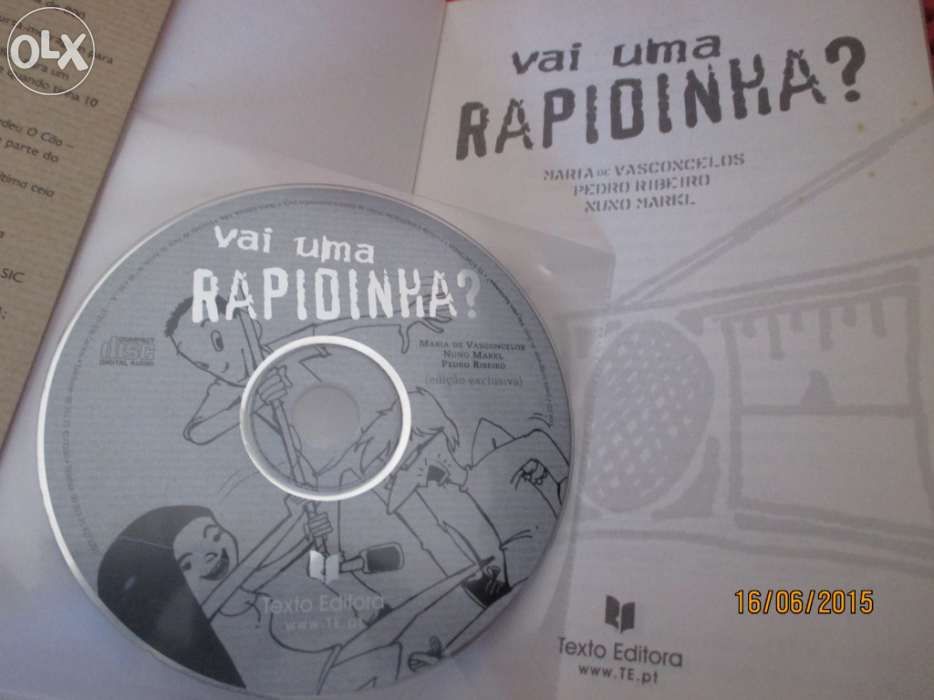 3 Livros - Vai uma rapidinha? - Prazeres - Caderneta de cromos