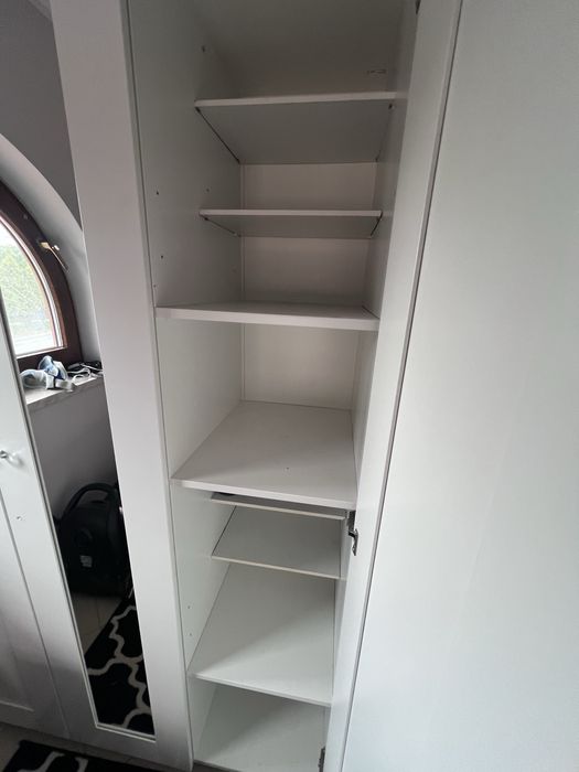 Brimnes szafa ikea z lustrem biała