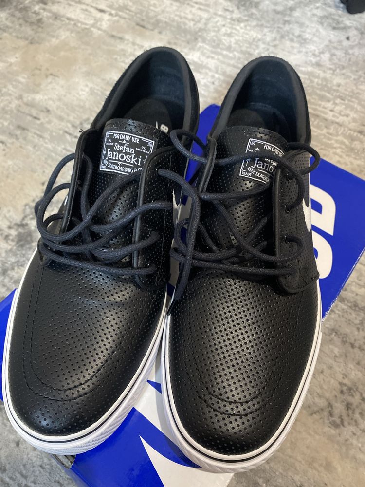 Nike Zoom Stefan Janoski SB PR Black White