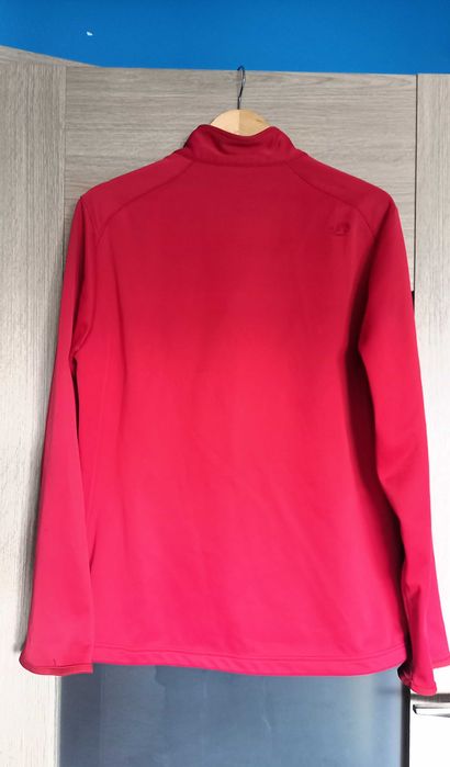 Funkcjonalna czerwona bluza męska, rozmiar L