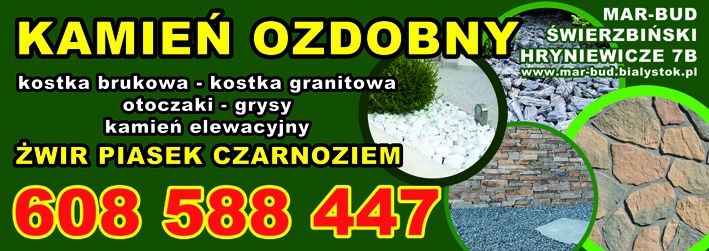 otoczak śnieżnobiały grecki WHITE THASOS grys 1 tona big bag