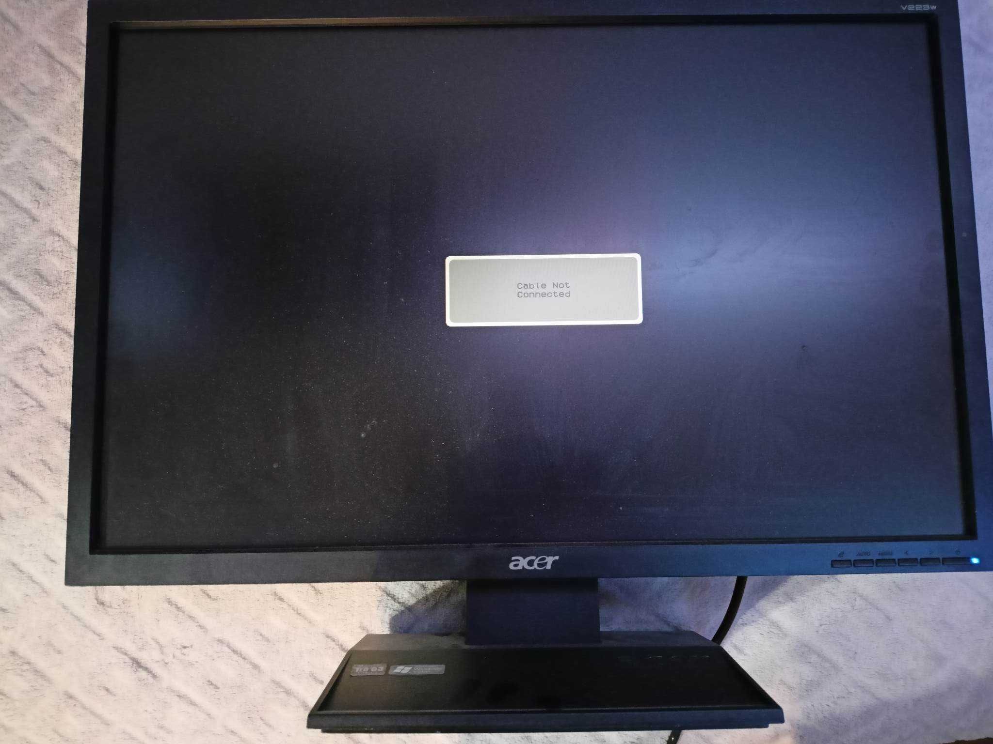 Monitor Acer V223W LCD 22" 1680x1050 VGA