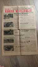 Gazeta z 1941 roku Nowy Kurier Warszawski