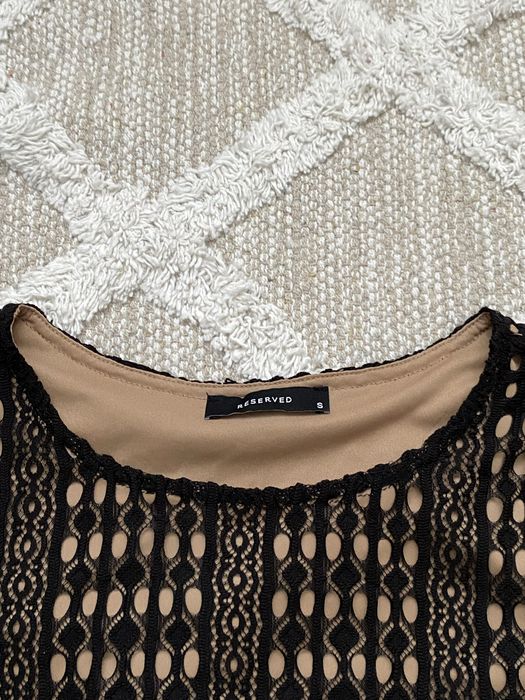 koronkowa bluzka reserved rozmiar XS