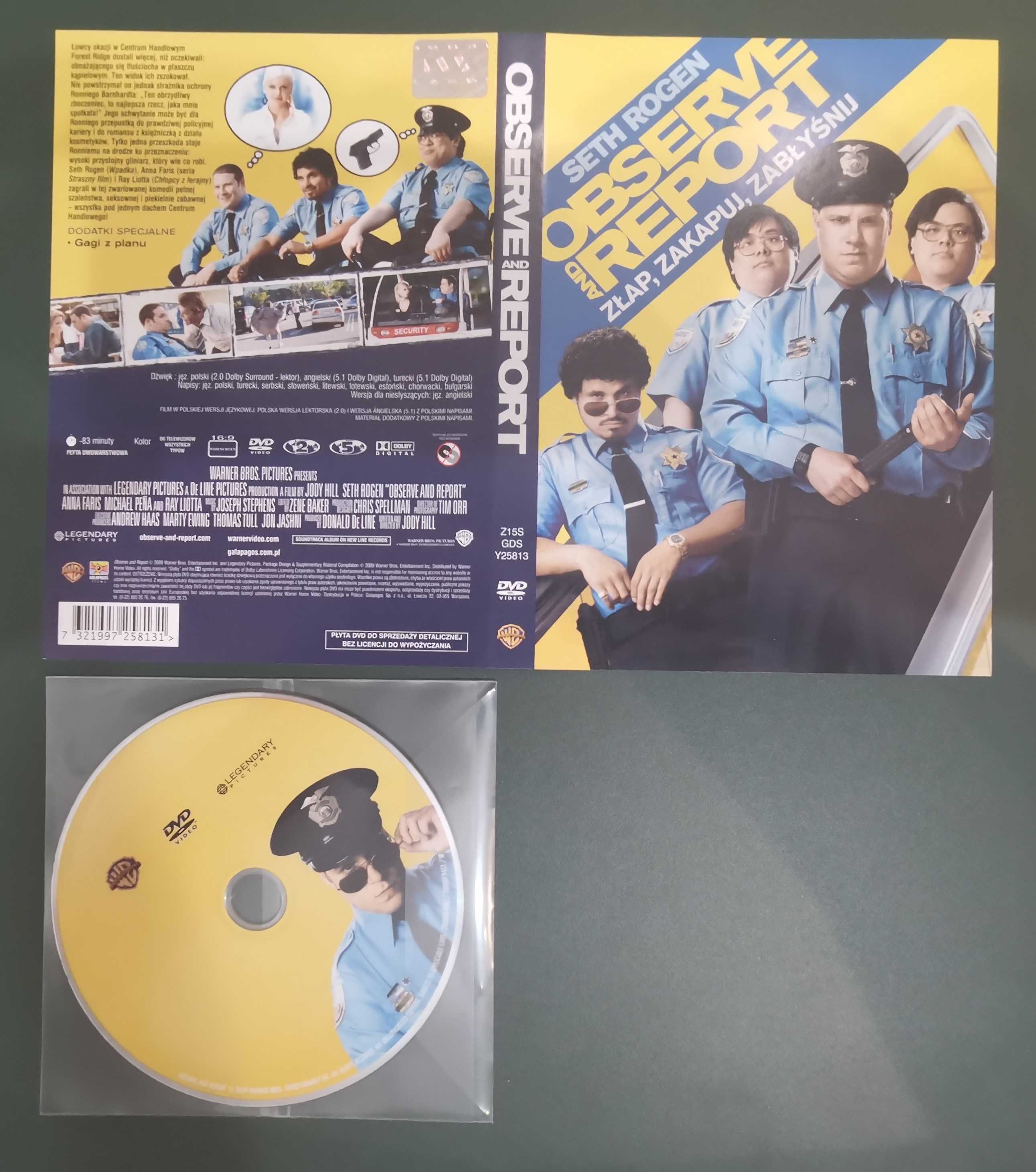 Observe and Report: Złap, Zakapuj, Zabłyśnij [DVD]