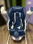 Стульчик для кормления + качель Caretero Indigo