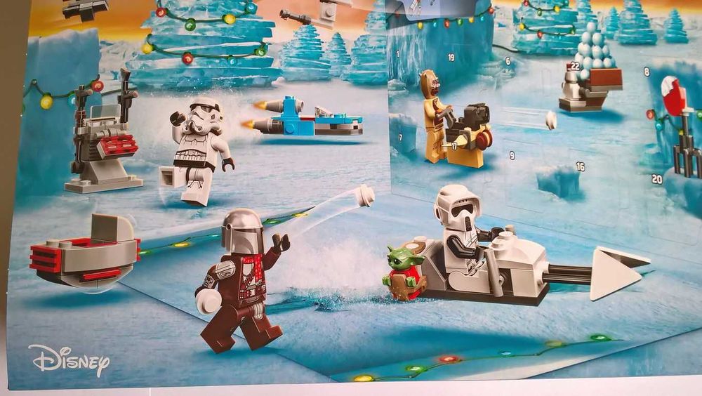 Lego Star Wars 75307 Advent Calendar 2021 selado