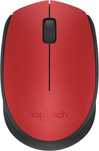 Myszka Logitech M171 - mysz bezprzewodowa, czerwona
