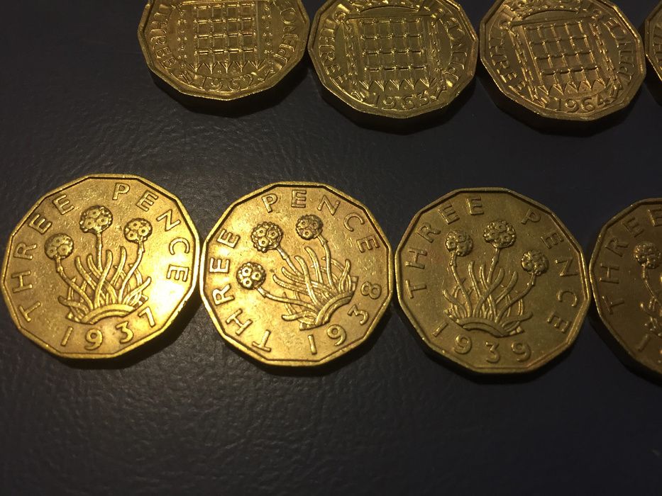 Монеты Великобритании 3 пенса