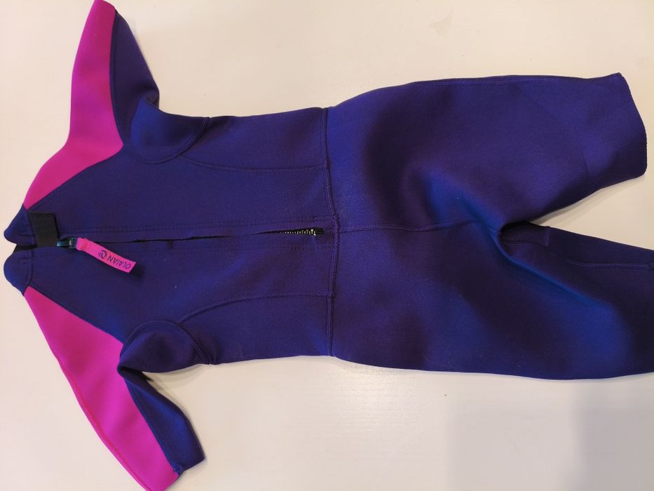 Krótka pianka surfingowa z neoprenu 1,5mm Decathlon