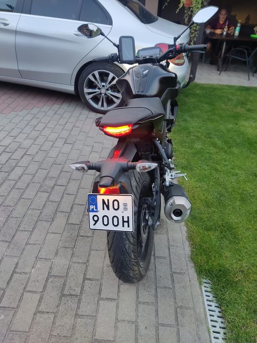 Yamaha MT 125 ideał, podgrzewane manetki
