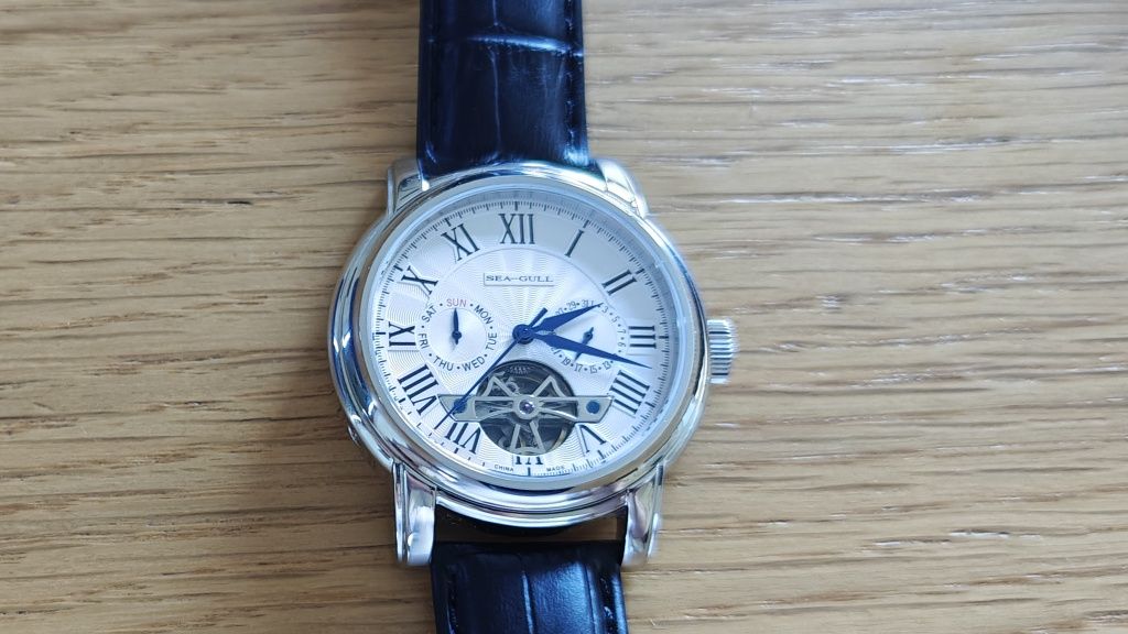 Zegarek Sea-Gull ST25, automat, szafir, SeaGull