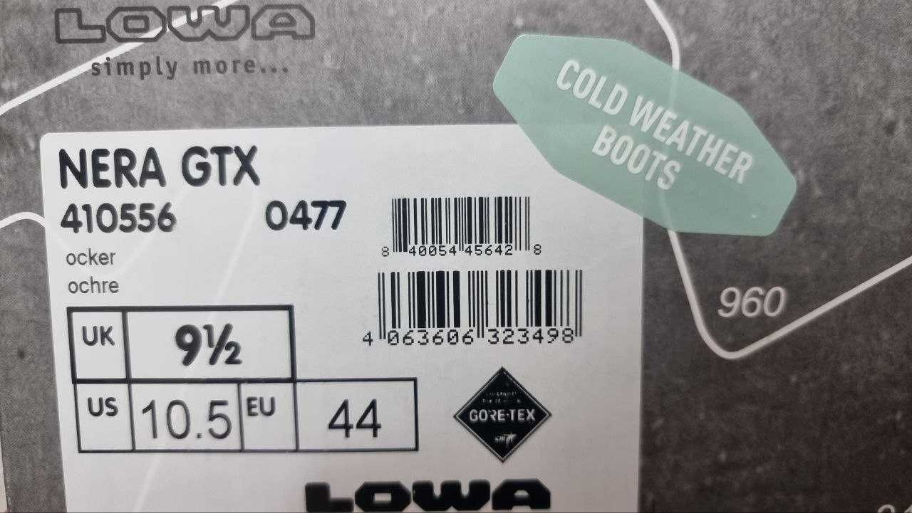 РАСПРОДАЖА!!! Lowa Nera GTx (EU 44).
