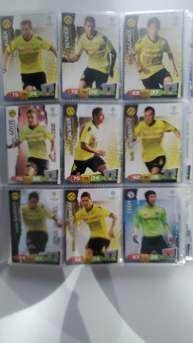 Karty piłkarskie Panini Champions League 2011/2012 50 gr sztuka, dużo