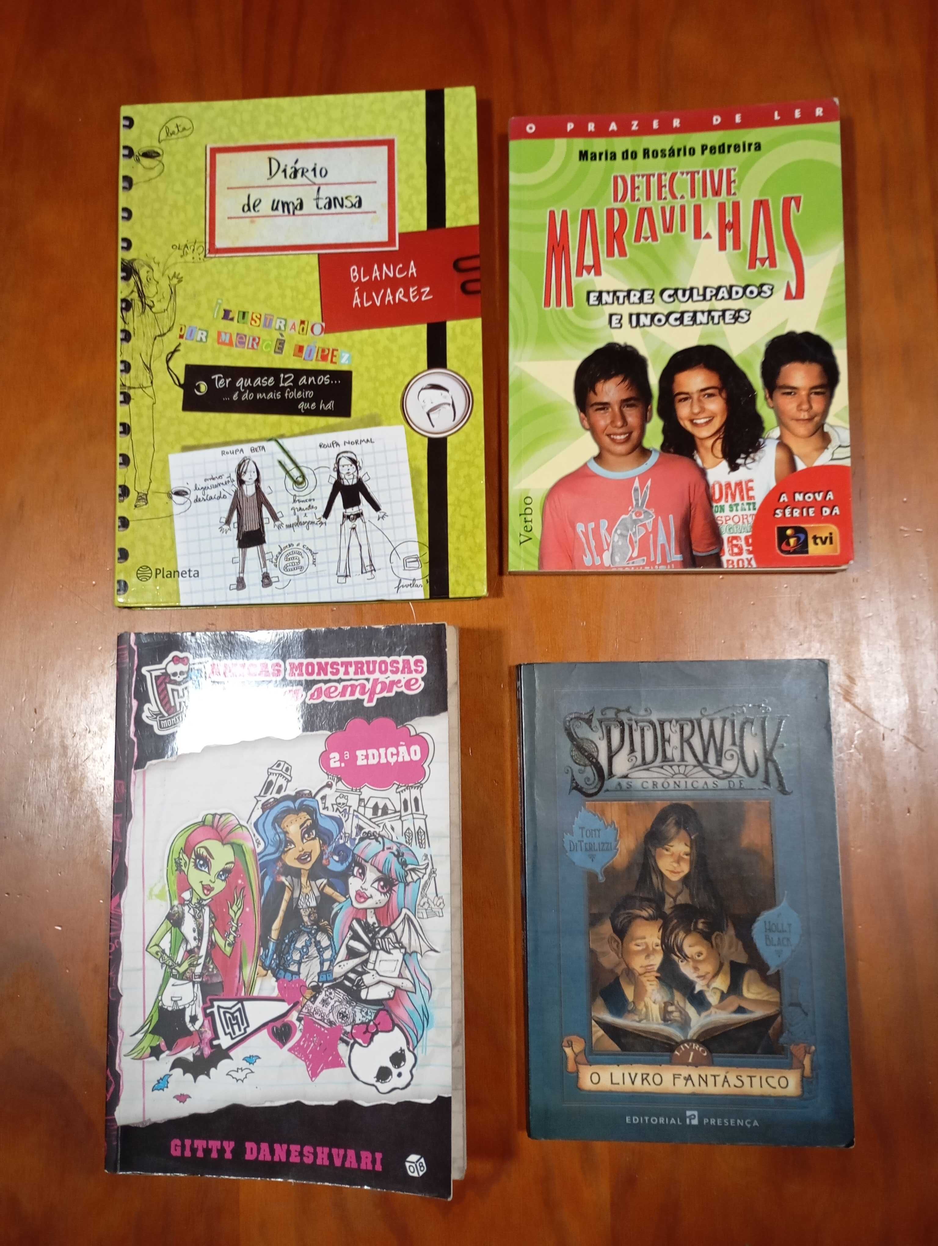 4 livros juvenis