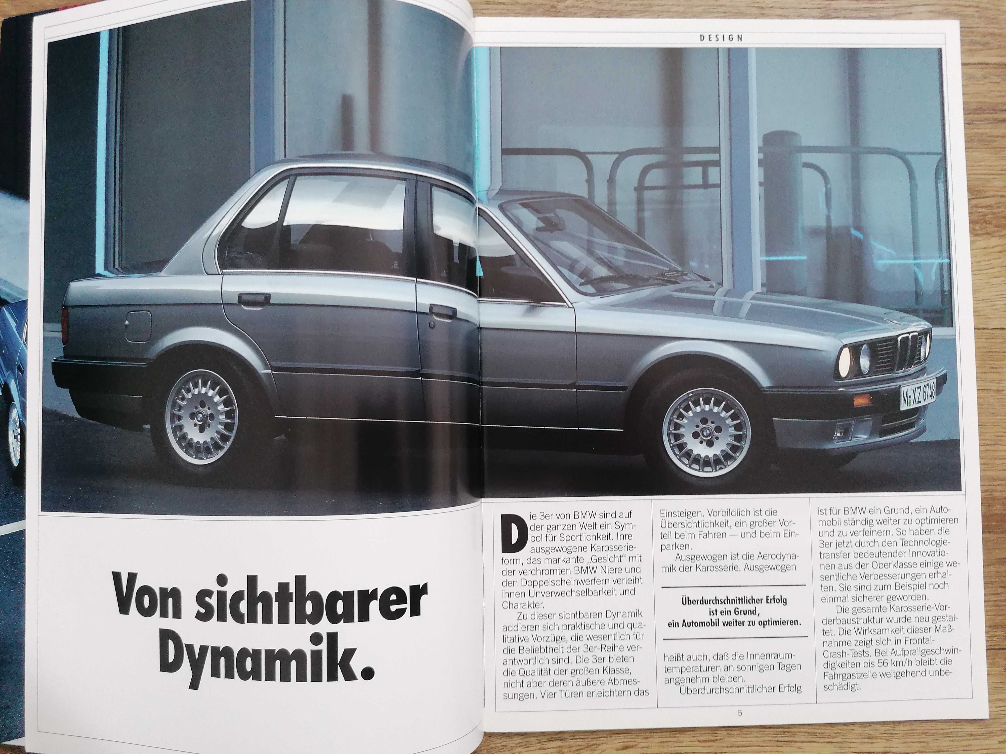 Prospekt BMW 3 E30 324d  324td