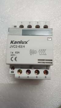 Stycznik modułowy JVC2-63/4 4P 63A 230V IP20  KANLUX