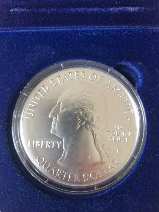 Moneta 1/4 dolara amerykańskiego