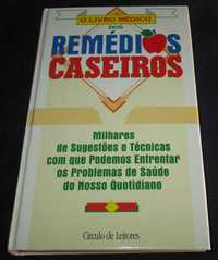 O livro médico dos Remédios Caseiros Círculo de Leitores