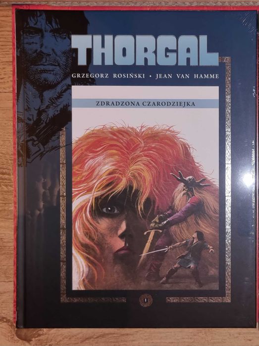 Thorgal-Zdradzona Czarodziejka tom 1 plus 2 zakładki.