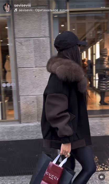 Кашемировый бомбер