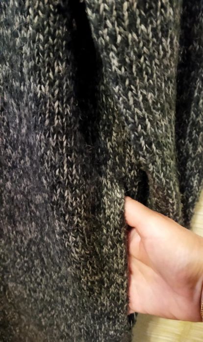 Тепла сукня туніка с мохером