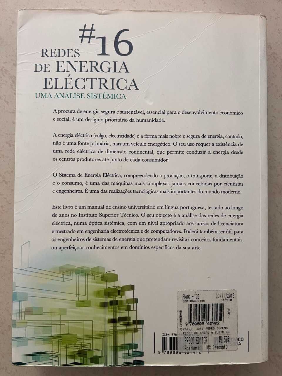 Livros Universitários: Redes de Energia Electrica