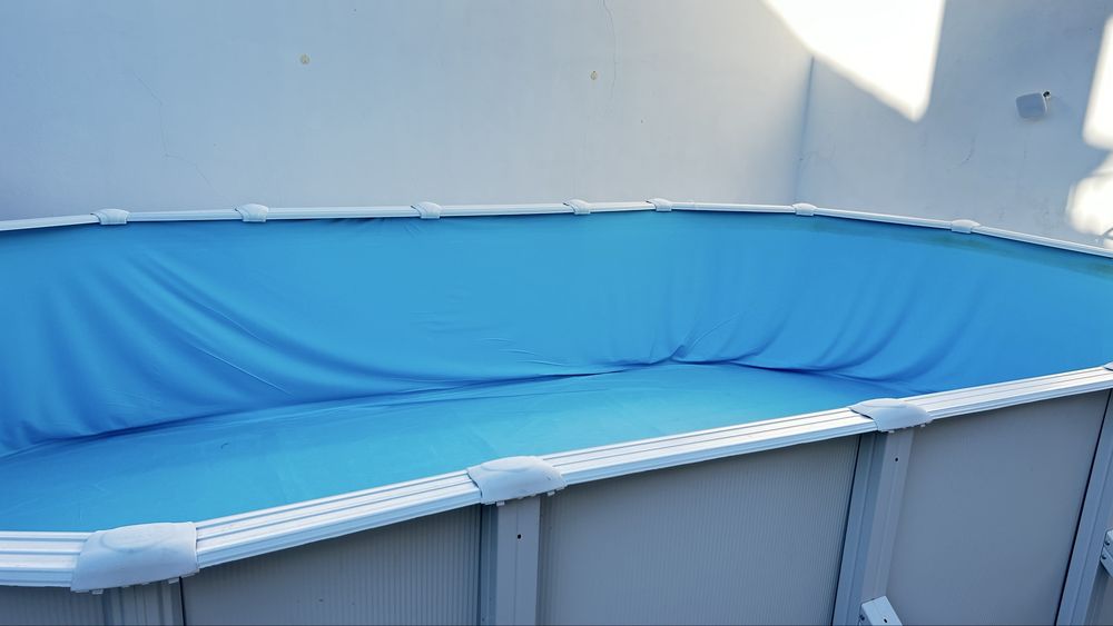 Piscina em aço 730x375x132