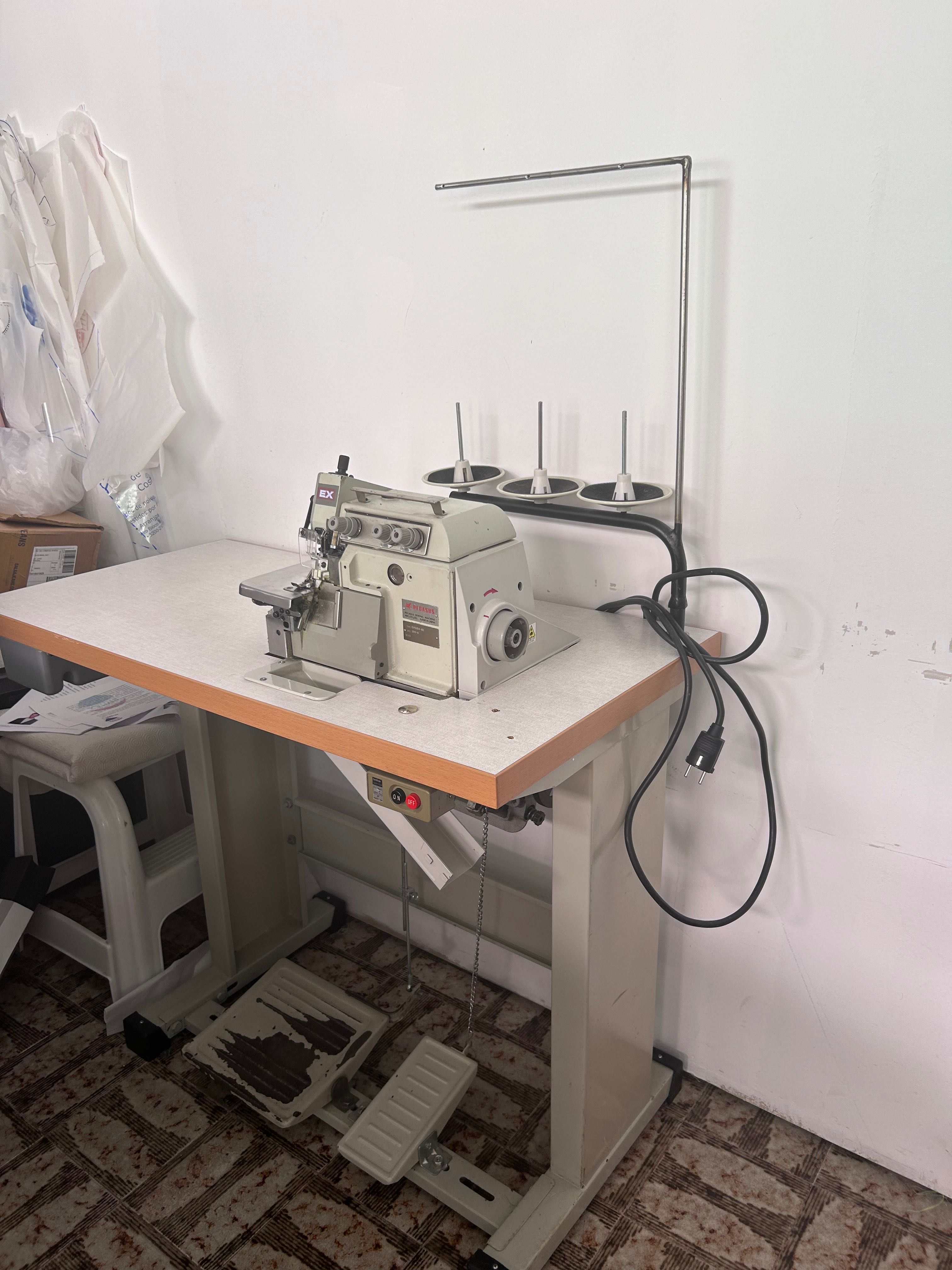 máquina de corte e cose